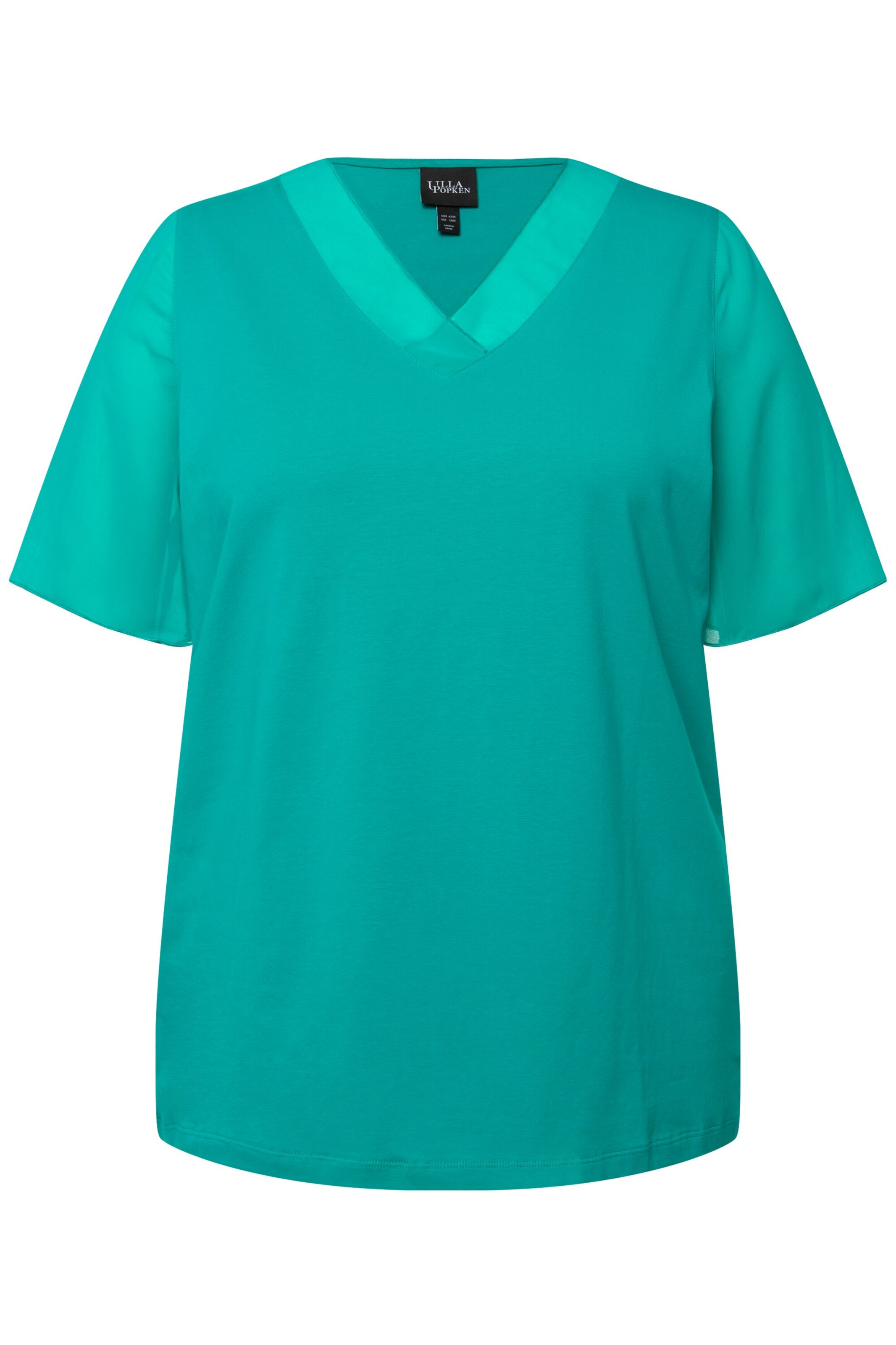 Ulla Popken Bluse in Grün: Vorderseite