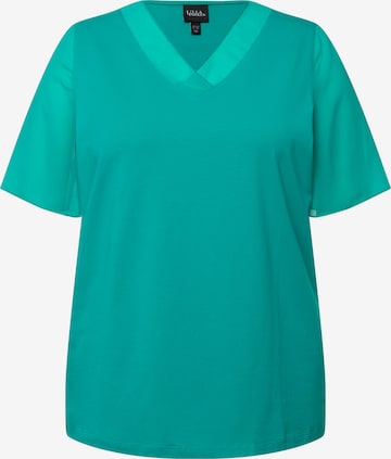 Ulla Popken Blouse in Groen: voorkant