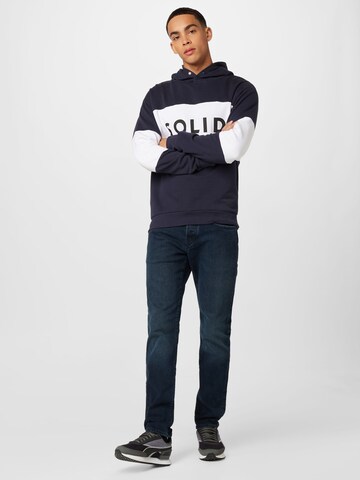 !Solid Sweatshirt in Blue