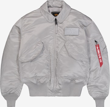sidabrinė ALPHA INDUSTRIES Žieminė striukė 'CWU-45 Heritage': priekis