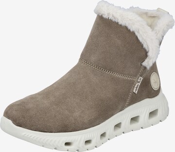 Rieker Snowboots 'M6050' in Bruin: voorkant