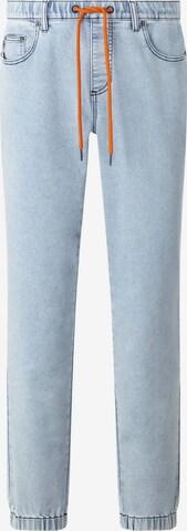 Jan Vanderstorm Loosefit Jeans ' Haapi ' in Blauw: voorkant