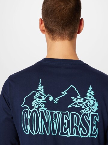 T-Shirt 'COUNTER CLIMATE' CONVERSE en bleu