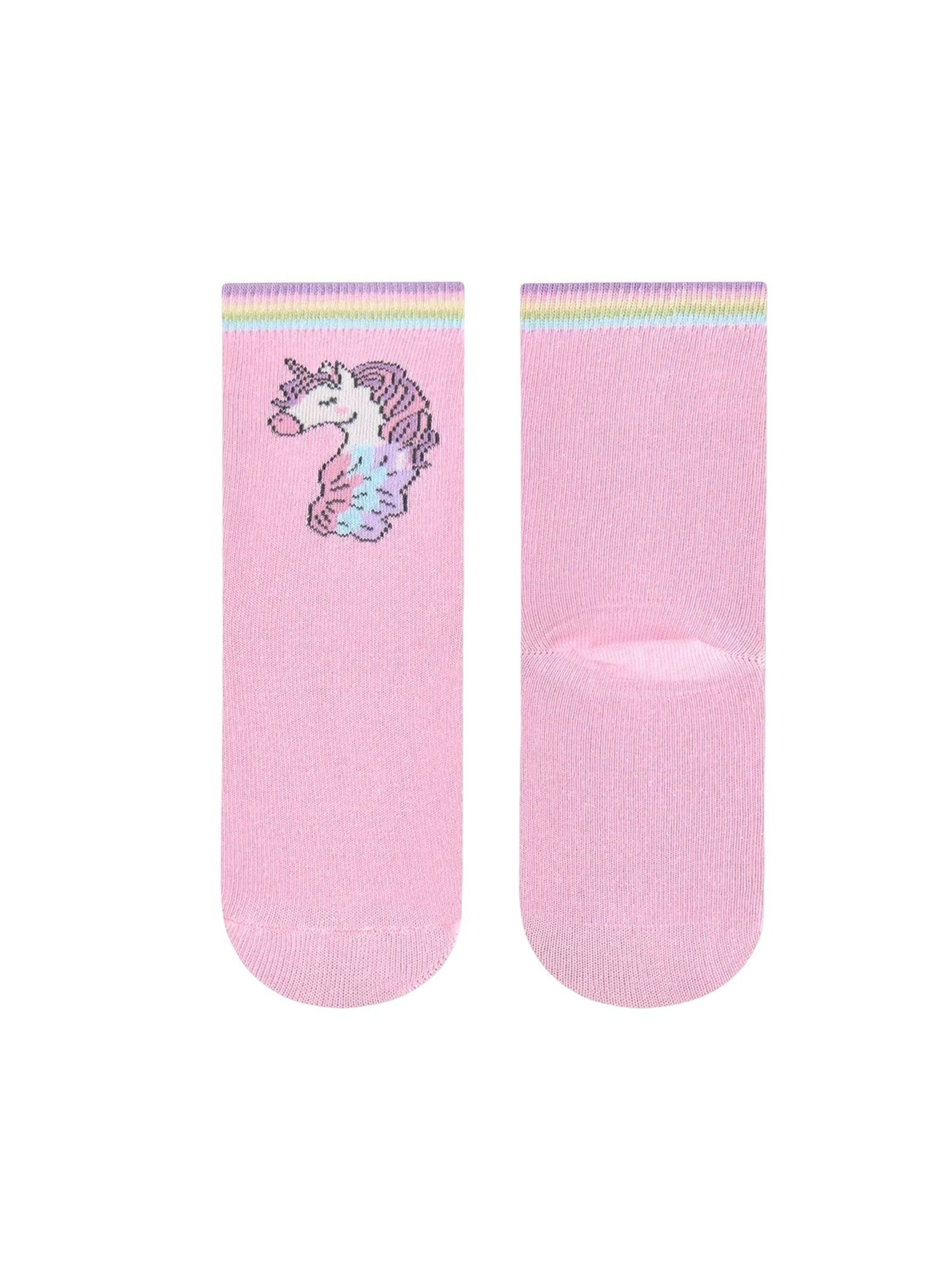 Penti Sokken 'PENTI Mädchen Einhorn Baumwoll 2er-Pack Socken' in Gemengde kleuren