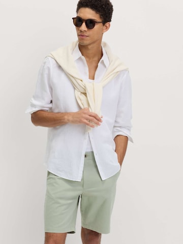 Regular Pantalon chino Marks & Spencer en vert