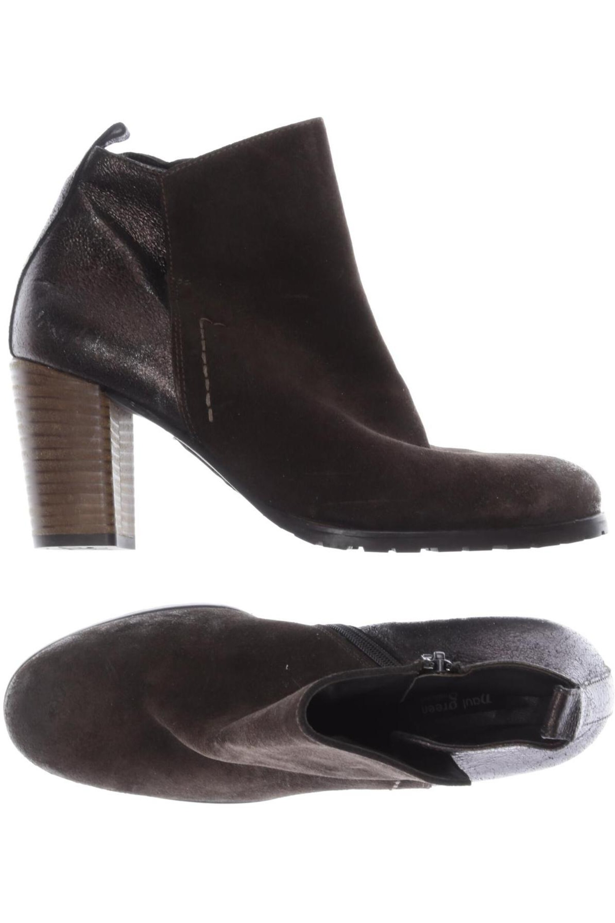 Paul Green Dress Boots in 38 in Brown: front