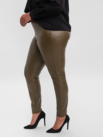 Vero Moda Curve Skinny Fit Клин 'GAYA' в зелено