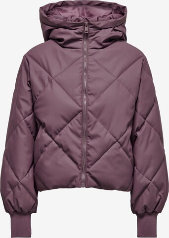 JDY Between-season jacket 'Ulrikka' in Purple: front