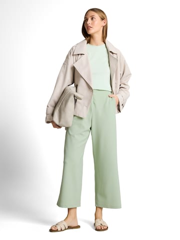 TOM TAILOR DENIM Wide leg Trousers in Green