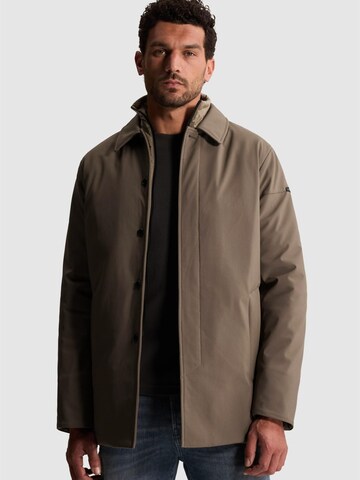 CAST IRON Övergångsjacka 'Fuscler jacket' i brun: framsida