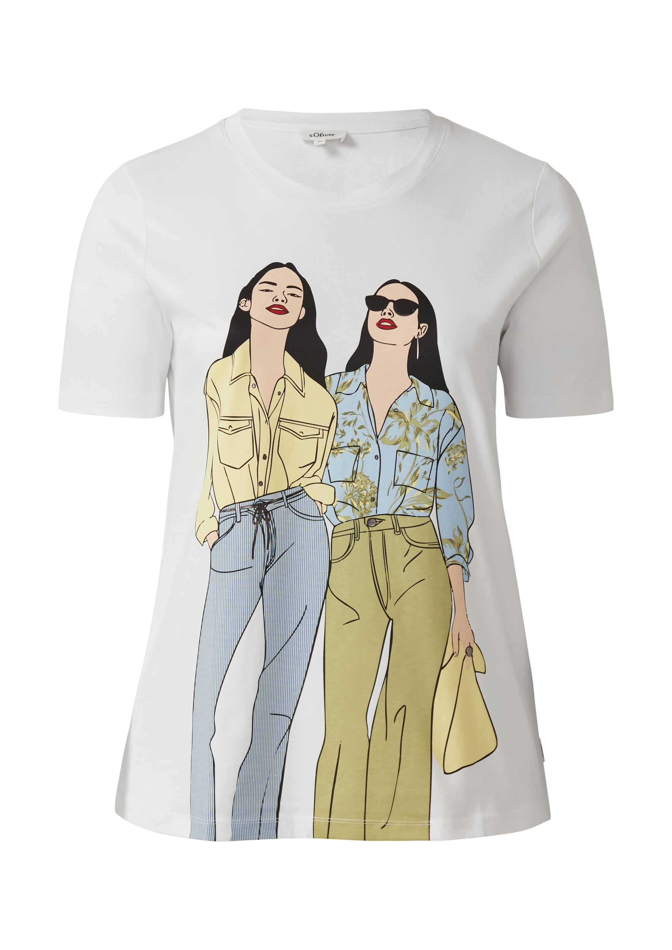 s.Oliver Shirt in White: front