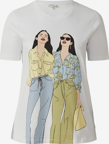 s.Oliver Shirt in White: front