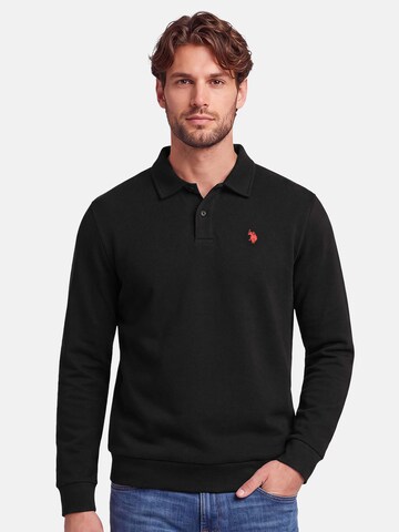 U.S. POLO ASSN. Sweatshirt in Black: front