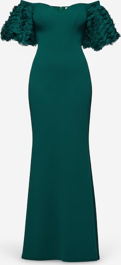 GODDIVA Kleid in dunkelgrün, Produktansicht