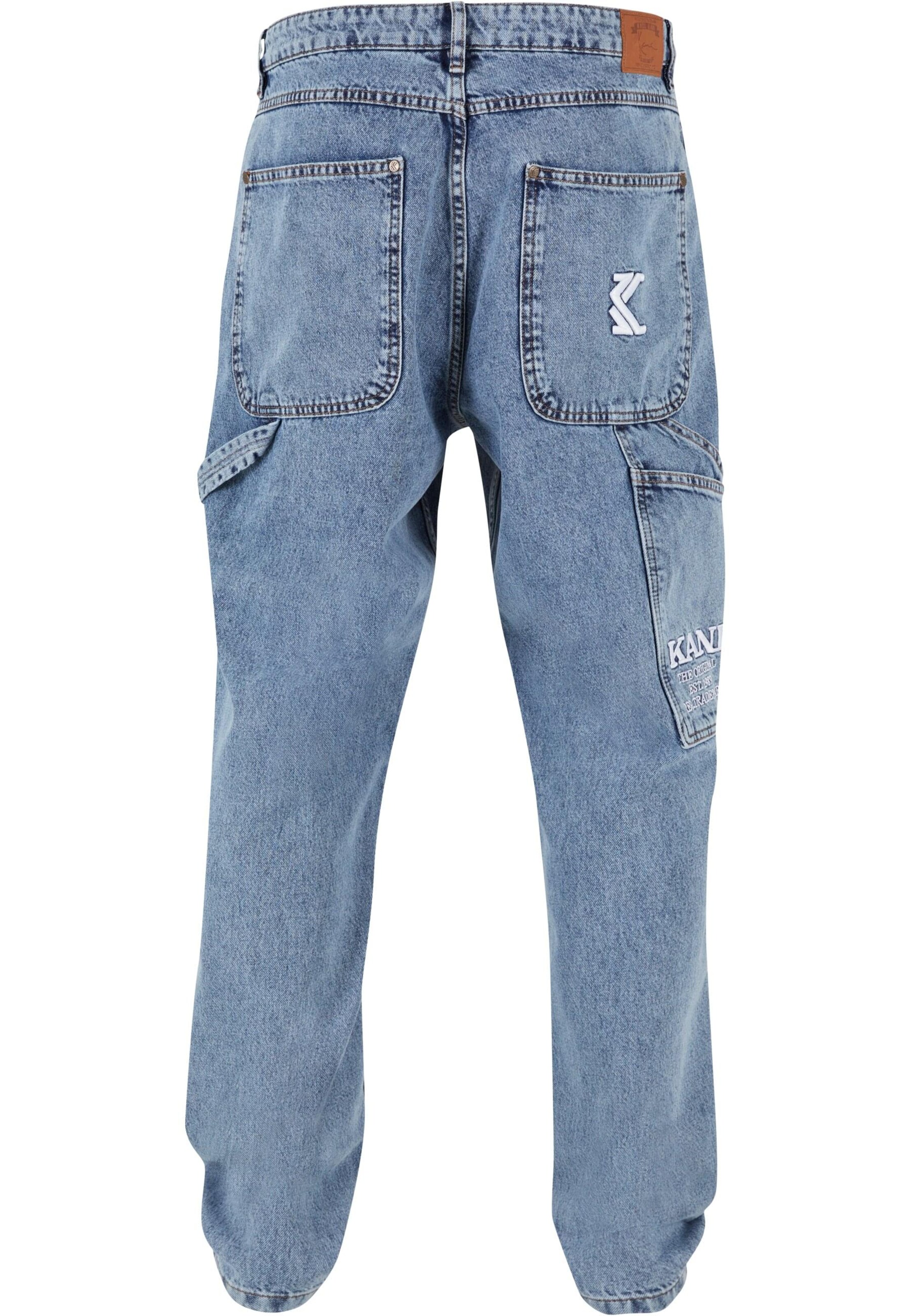 Karl Kani Tapered Jeans i blå