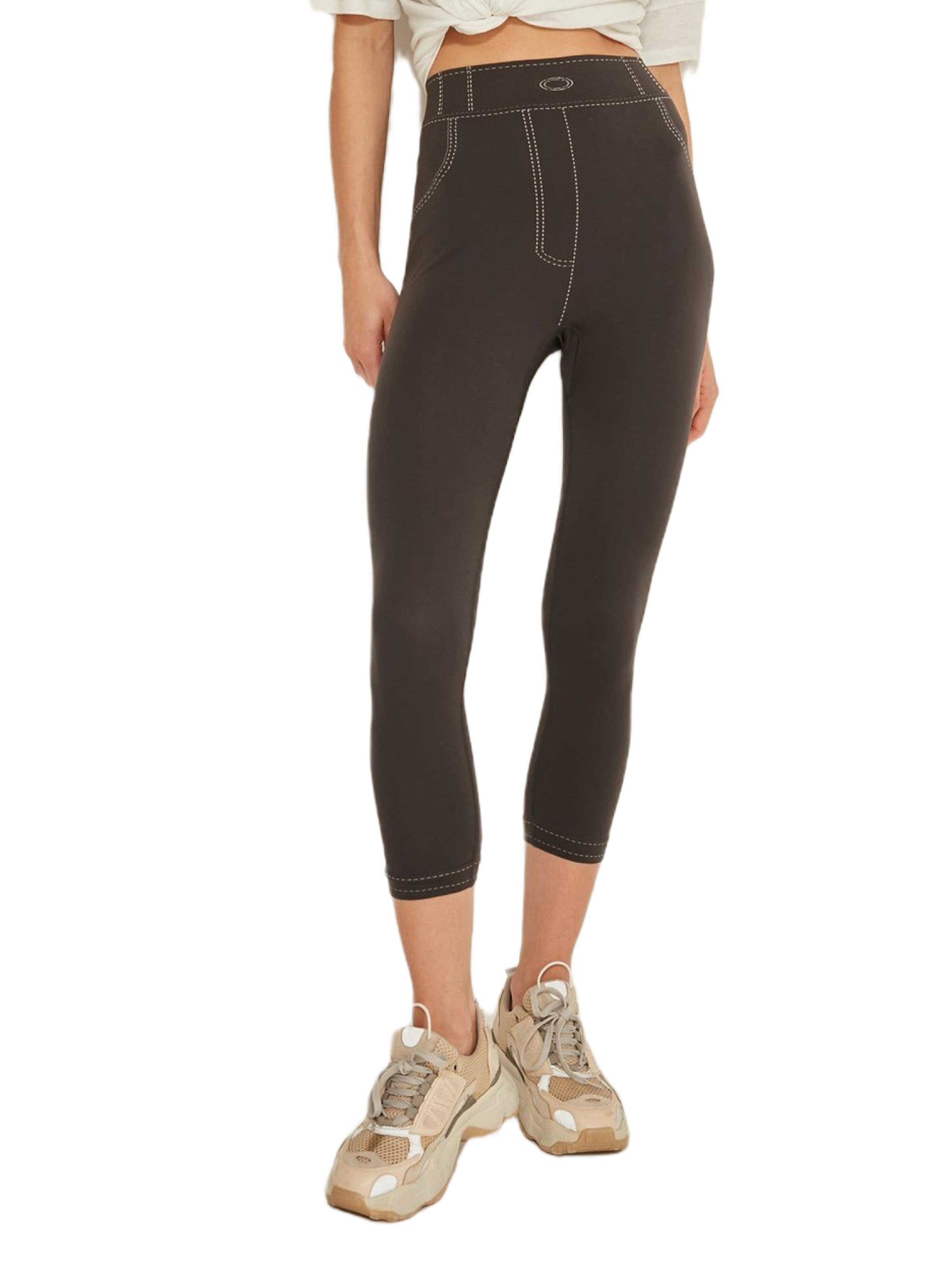 C&City Skinny Jeggings in Grey: front