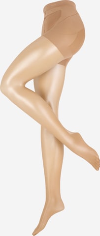 smėlio PIECES Permatomos pėdkelnės: priekis