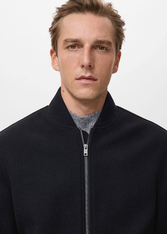 MANGO MAN Between-Season Jacket 'Normand' in Black