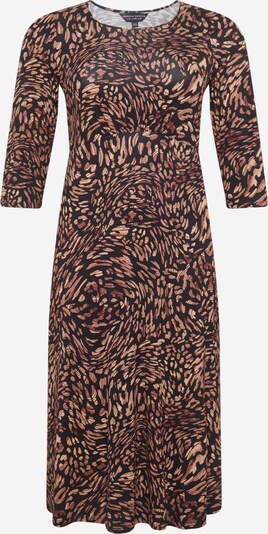 Dorothy Perkins Curve Kleid in braun / schwarz, Produktansicht