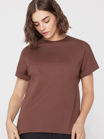 Tezenis T-Shirt in Braun: Vorderseite
