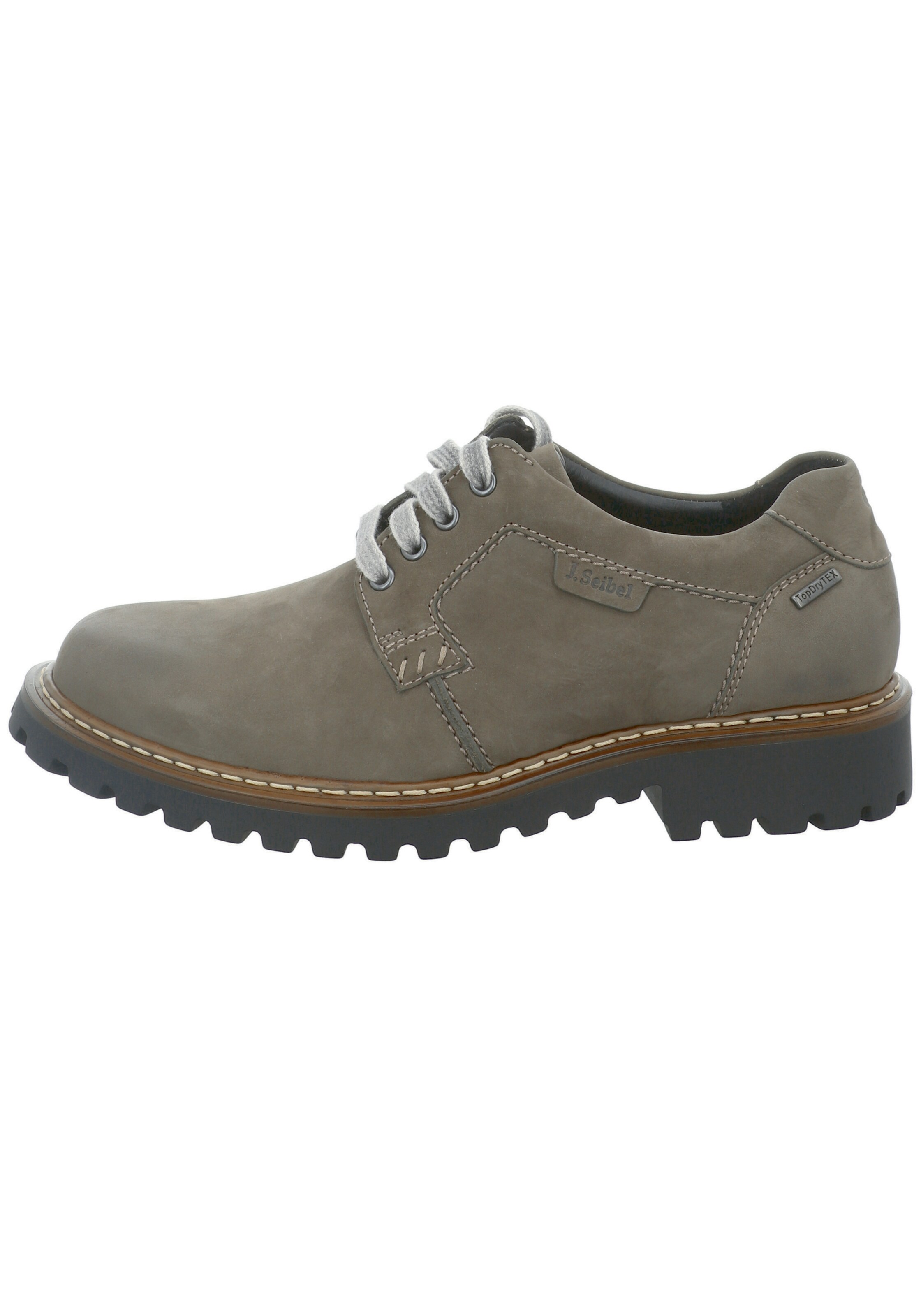 JOSEF SEIBEL Lace-Up Shoes 'Chance 08' in Grey: front