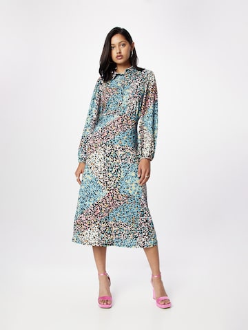 Robe-chemise Oasis en mélange de couleurs : devant