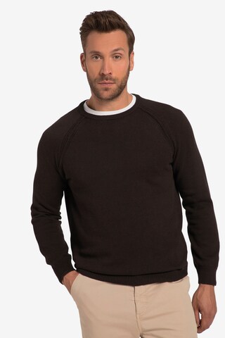 JP1880 Sweater in Brown: front