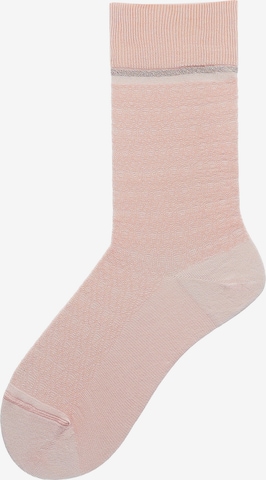 KUNERT Socken 'Fine Love' in Pink: Vorderseite
