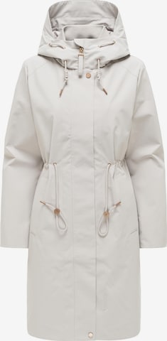 Parka mi-saison 'Zilandaa 16' MARIKOO en blanc : devant