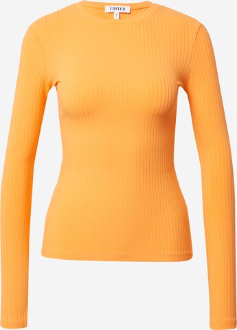 EDITED Langarmshirt 'Ginger' in Orange: predná strana