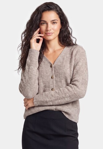 usha BLACK LABEL - Cárdigan en beige: frente