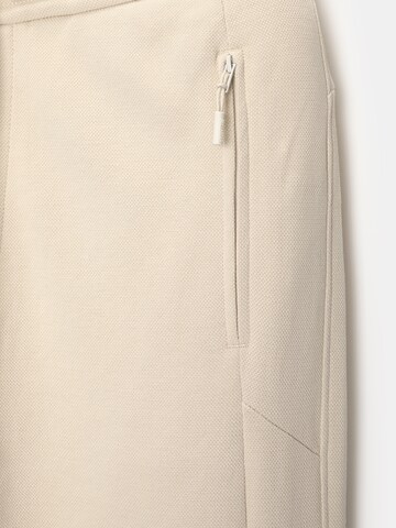 Pull&Bear Tapered Hose in Beige