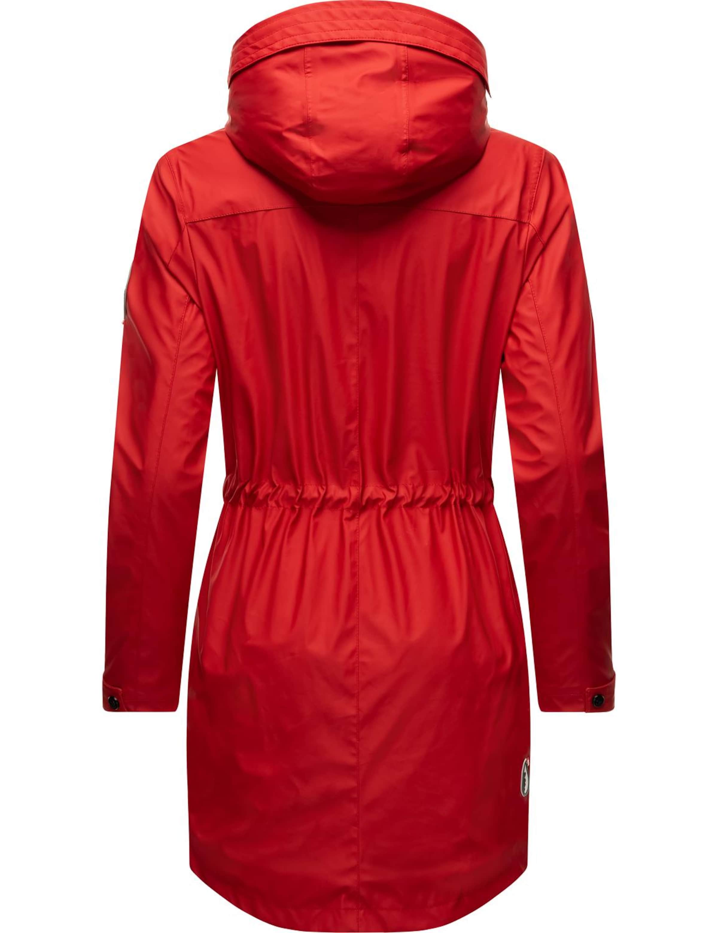 NAVAHOOPrijelazni kaput 'Deike' - crvena boja