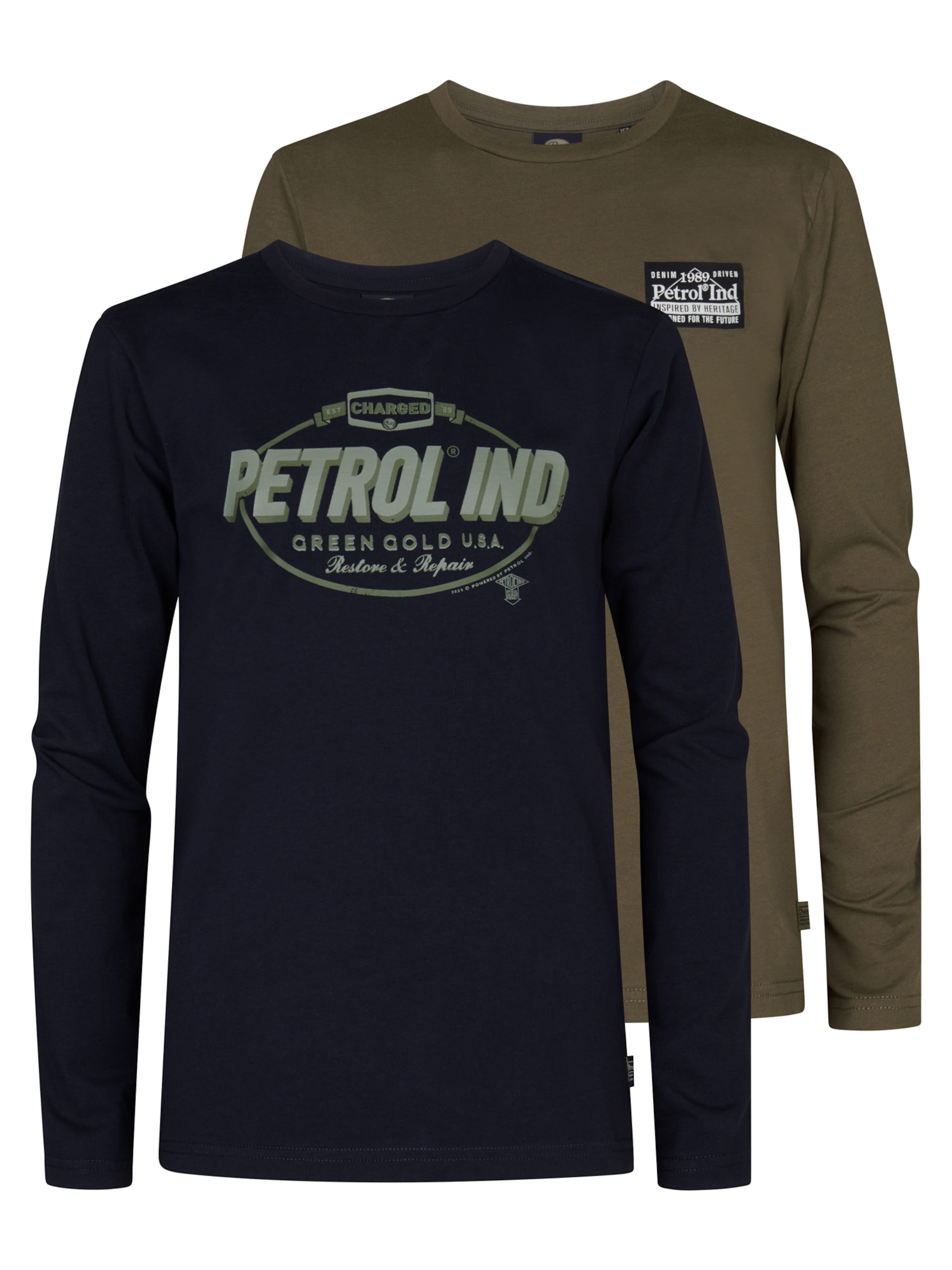 Petrol Industries Shirt in Gemengde kleuren: voorkant
