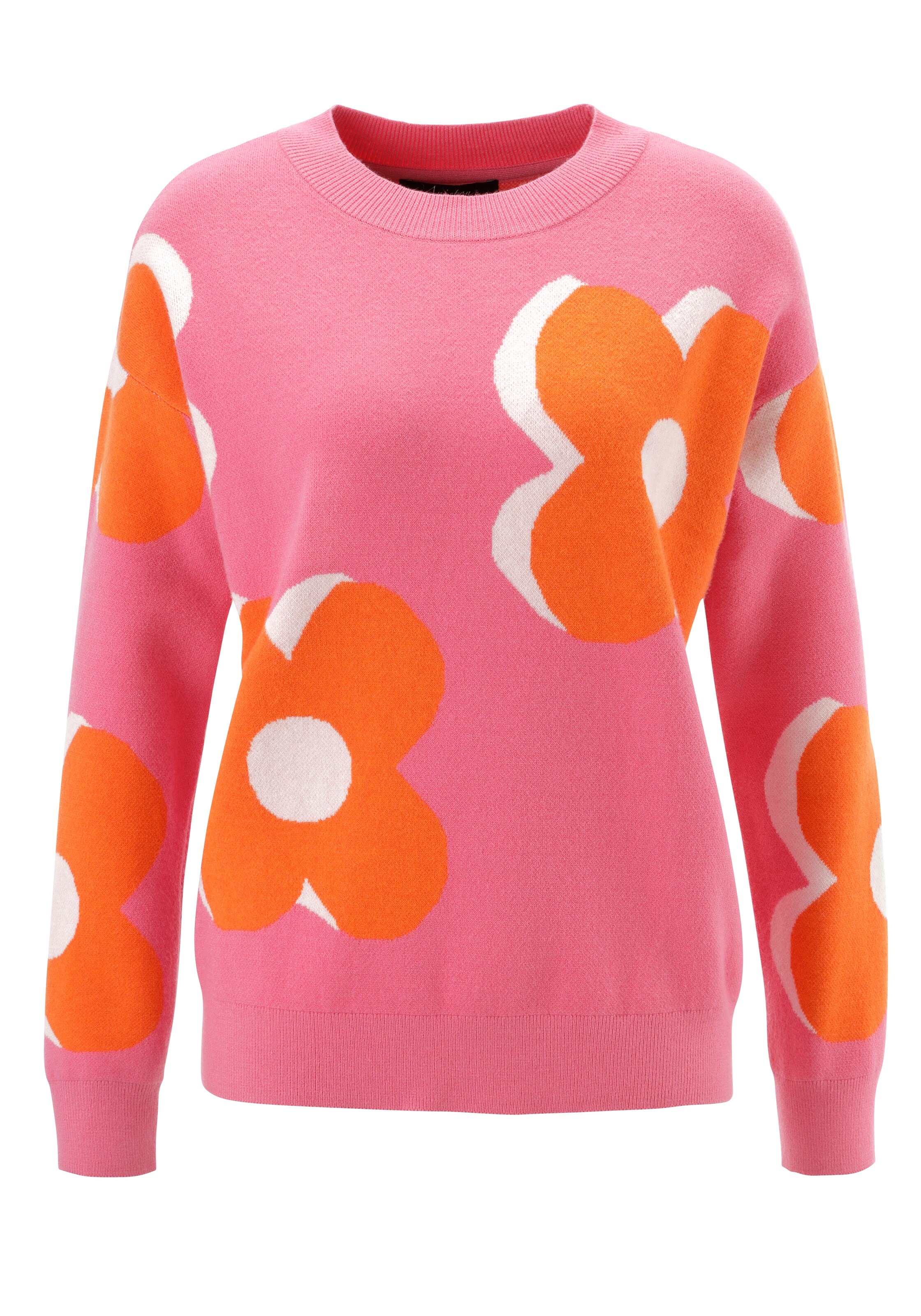 Aniston SELECTED Sweater in Pink: front
