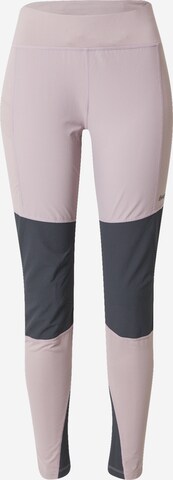 Bergans Skinny Outdoorhose in Lila: predná strana