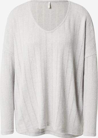 Pull-over 'KARLA' ONLY en gris : devant