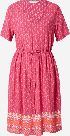 Cream Summer Dress 'Vimma' in Pink: front