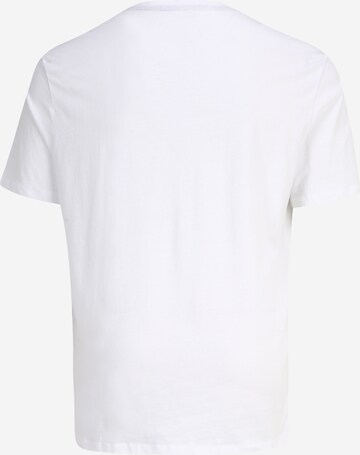 Jack & Jones Plus - Camiseta en blanco