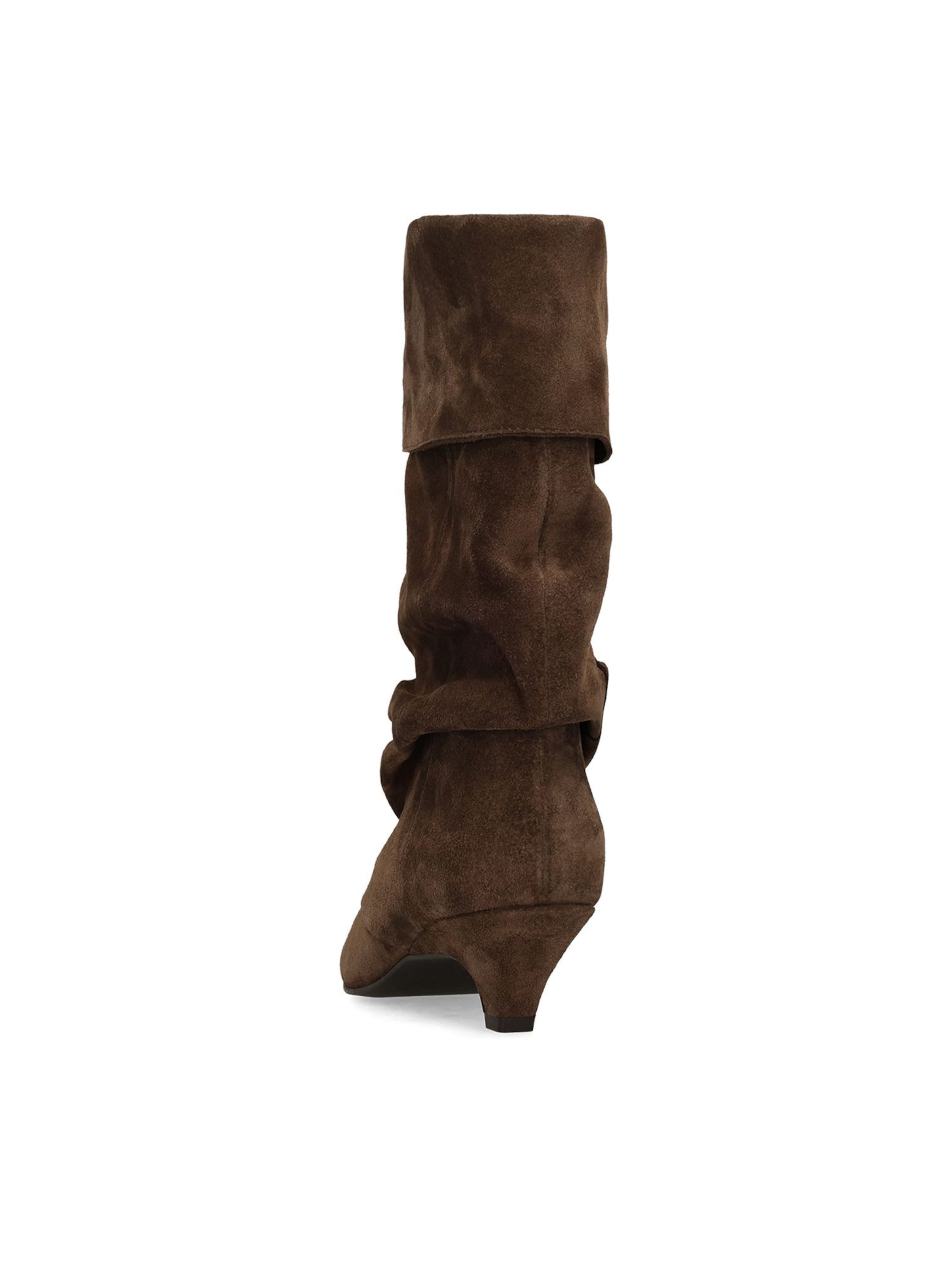 MANFIELD Stiefelette in Braun