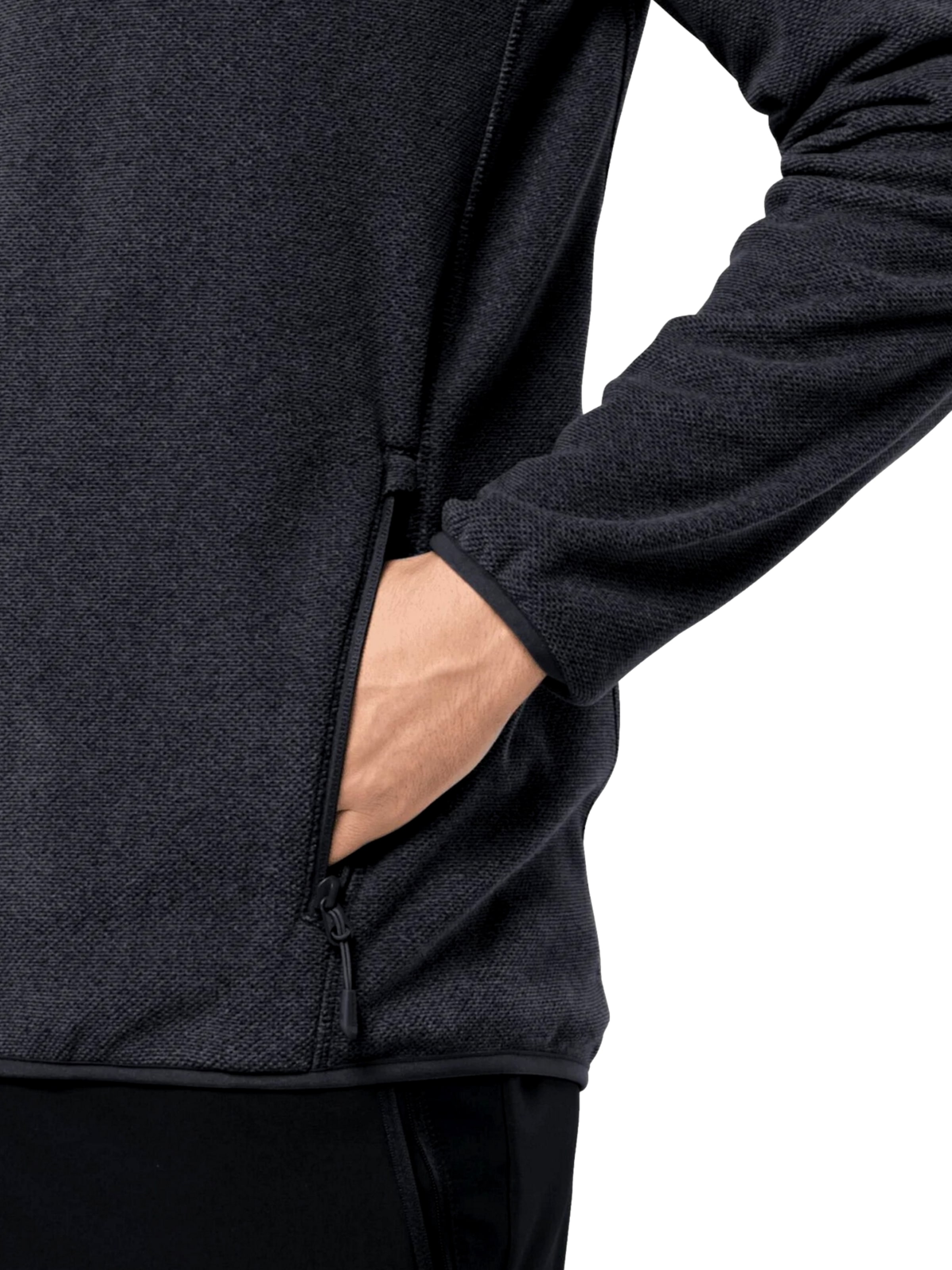 Veste mi-saison JACK WOLFSKIN en gris