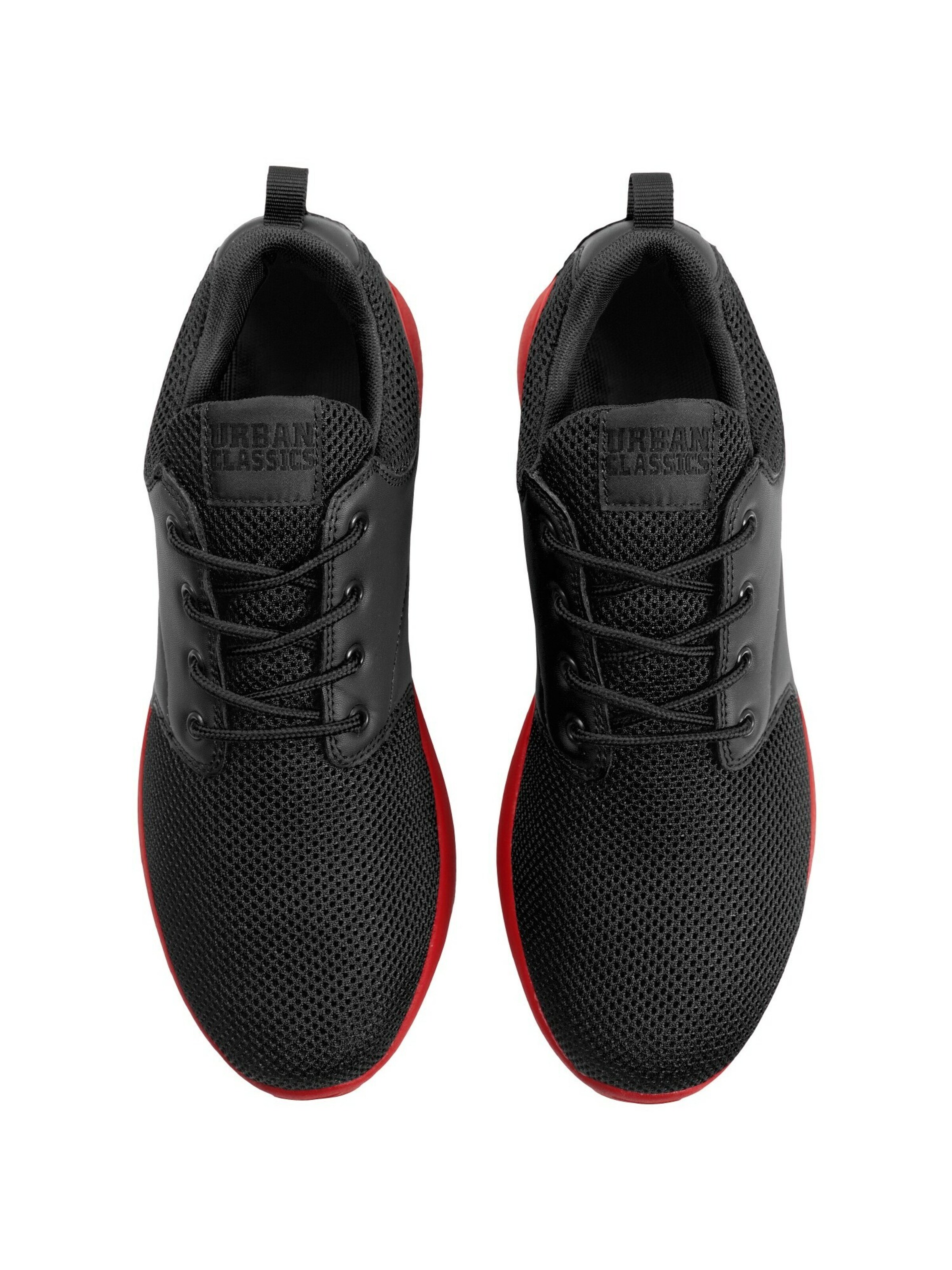 Urban Classics Sneaker 'Light Runner' in Schwarz