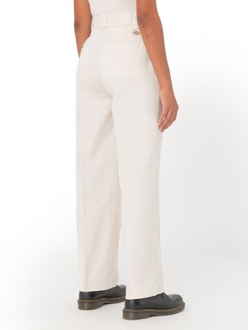 Regular Pantalon DICKIES en blanc