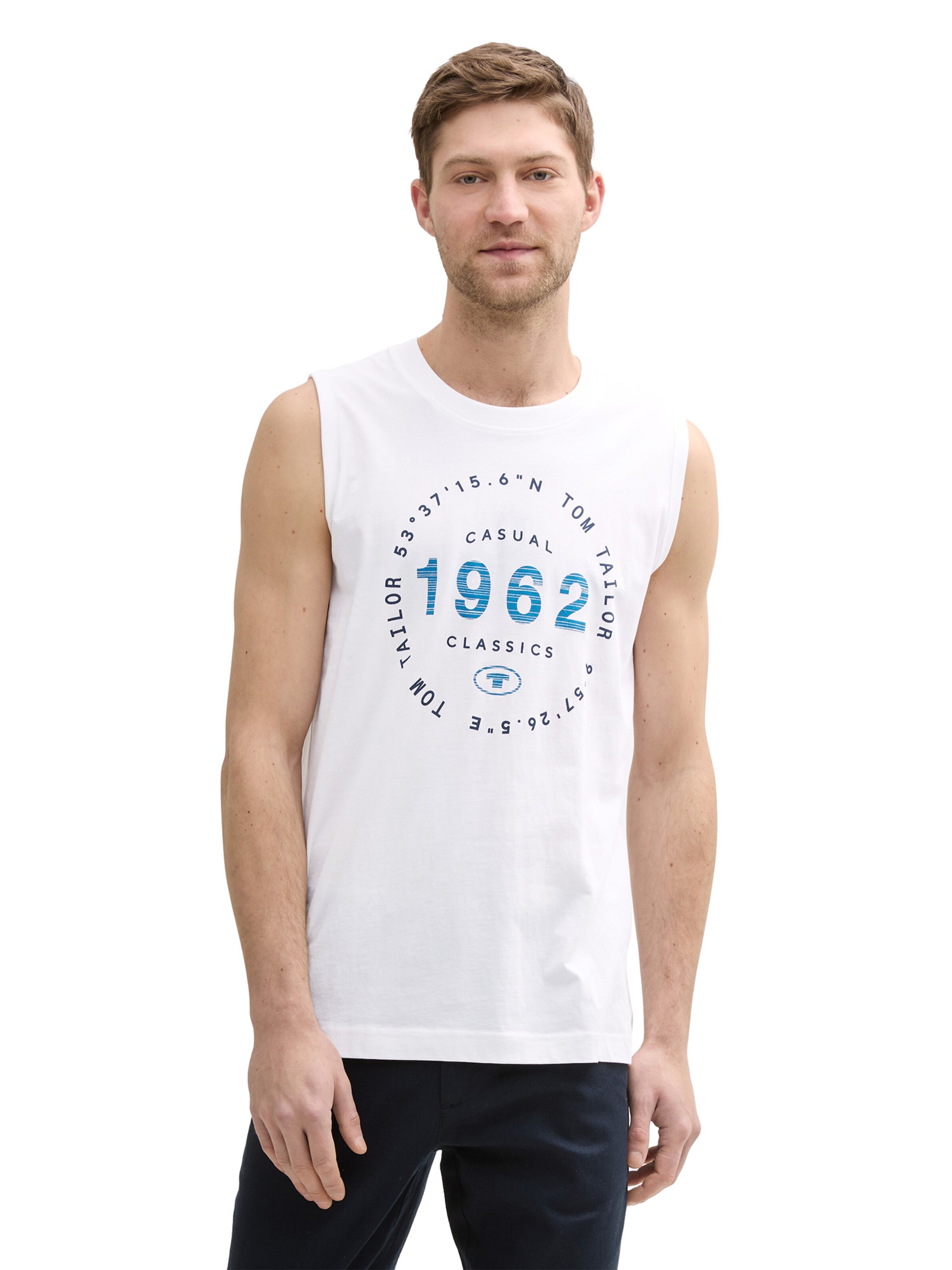 TOM TAILOR Koszulka w kolorze niebieski: przód