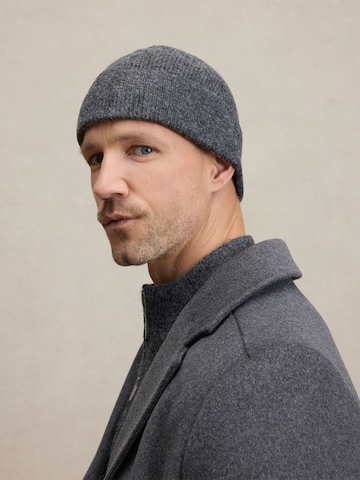 DAN FOX APPAREL Mütze 'Aras' in Grau