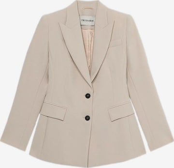 Trussardi - Blazer en beige: frente