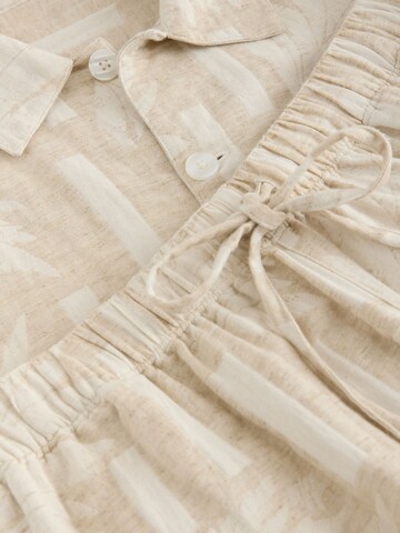 Pyjama court Next en beige