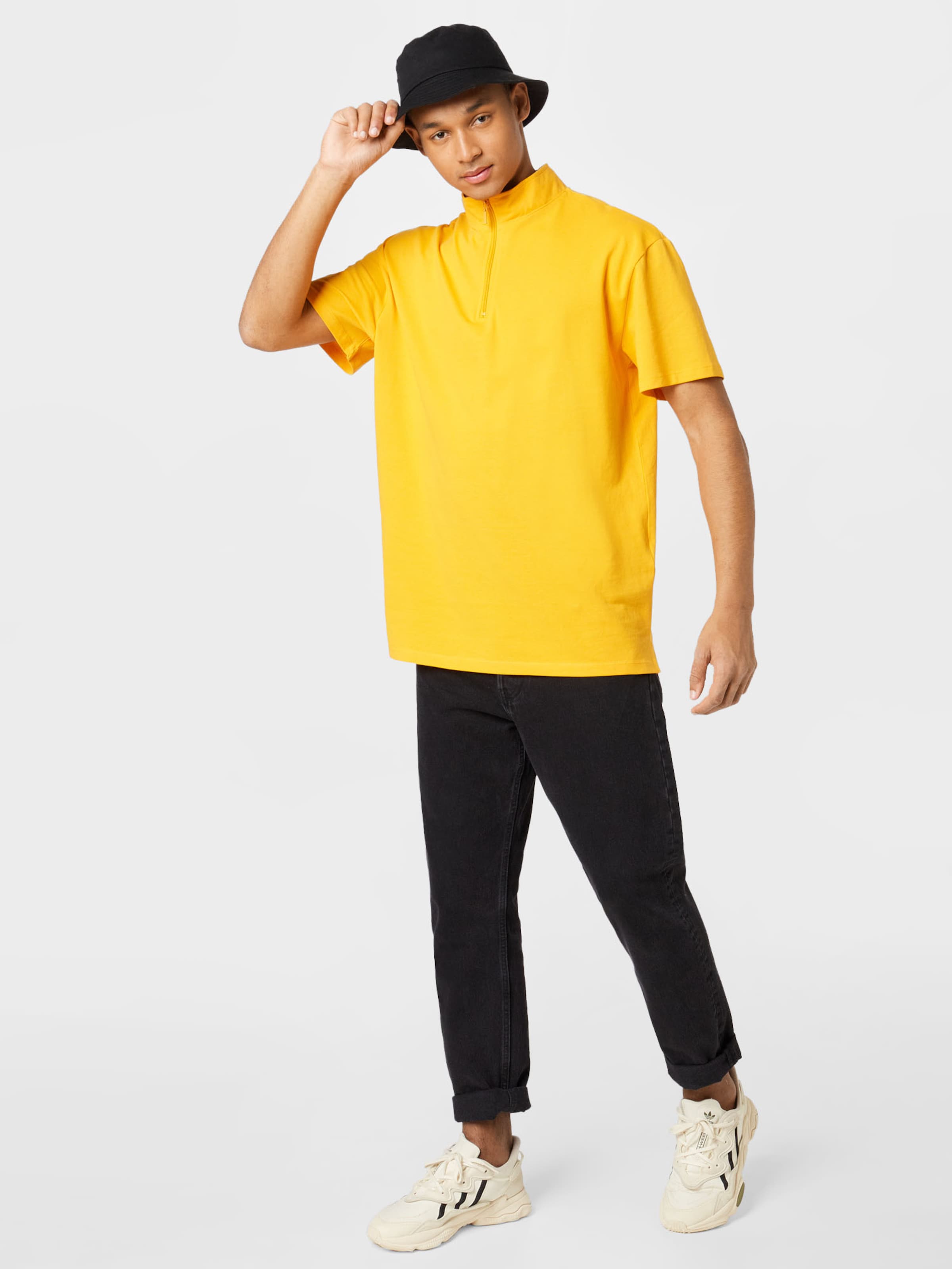 Männer Große Größen Urban Classics Shirt in Honig - ML44503 Männer Große Größen Urban Classics Shirt in Honig - ML44503