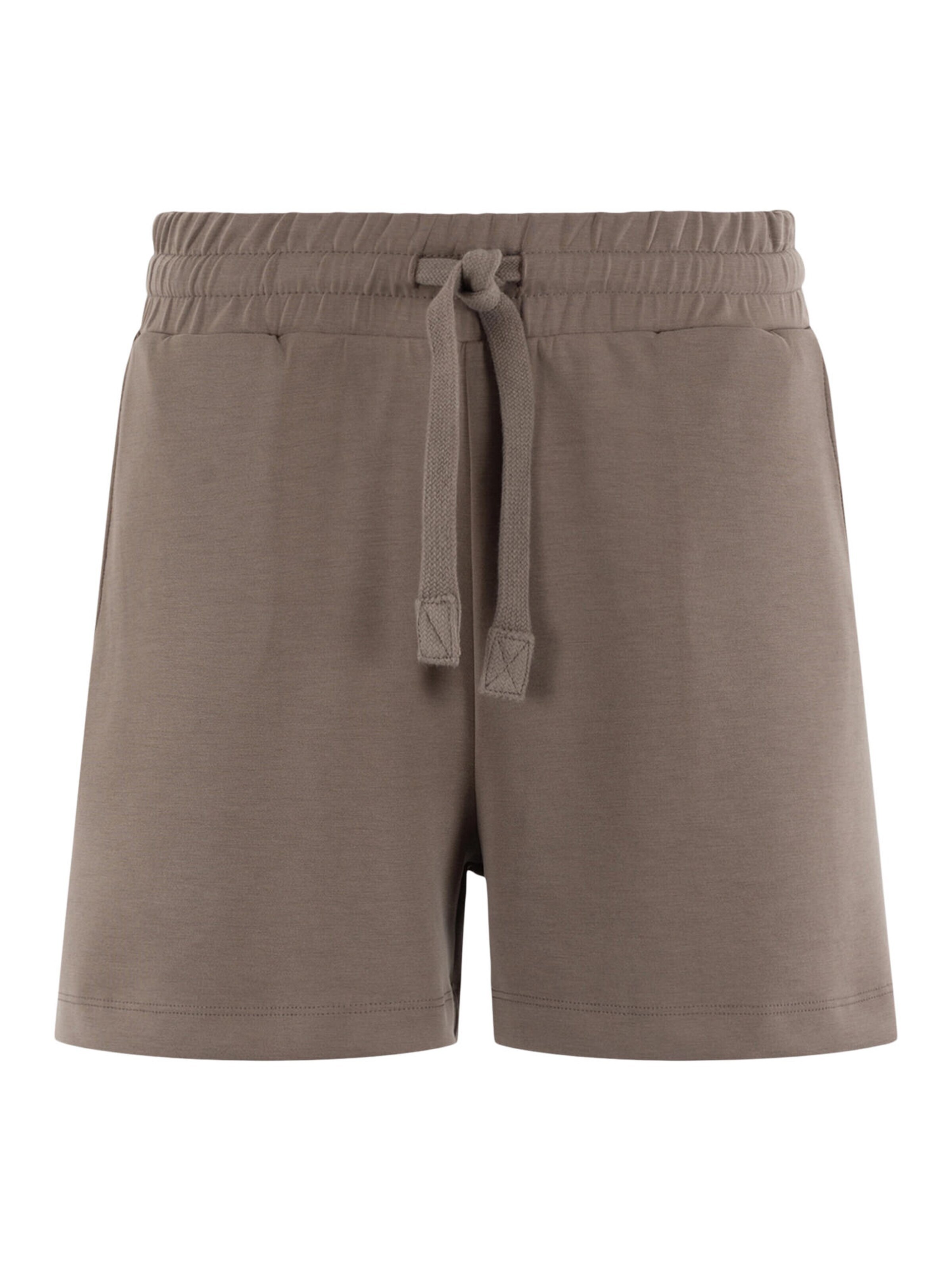 MSCW Regular Pants 'Mint' in Brown: front