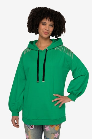 Angel of Style Sweatshirt in Green: front